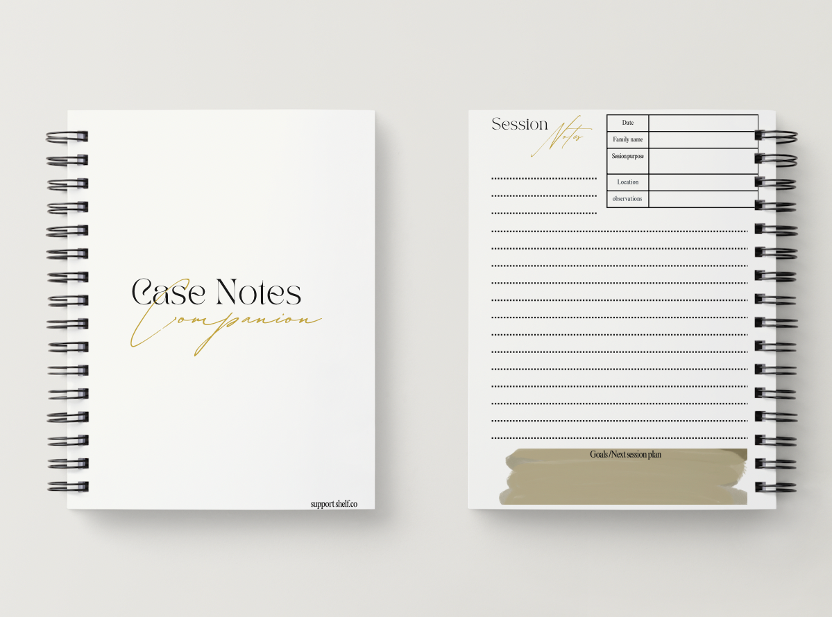Social Work Casenote Companion notepad Hardcopy