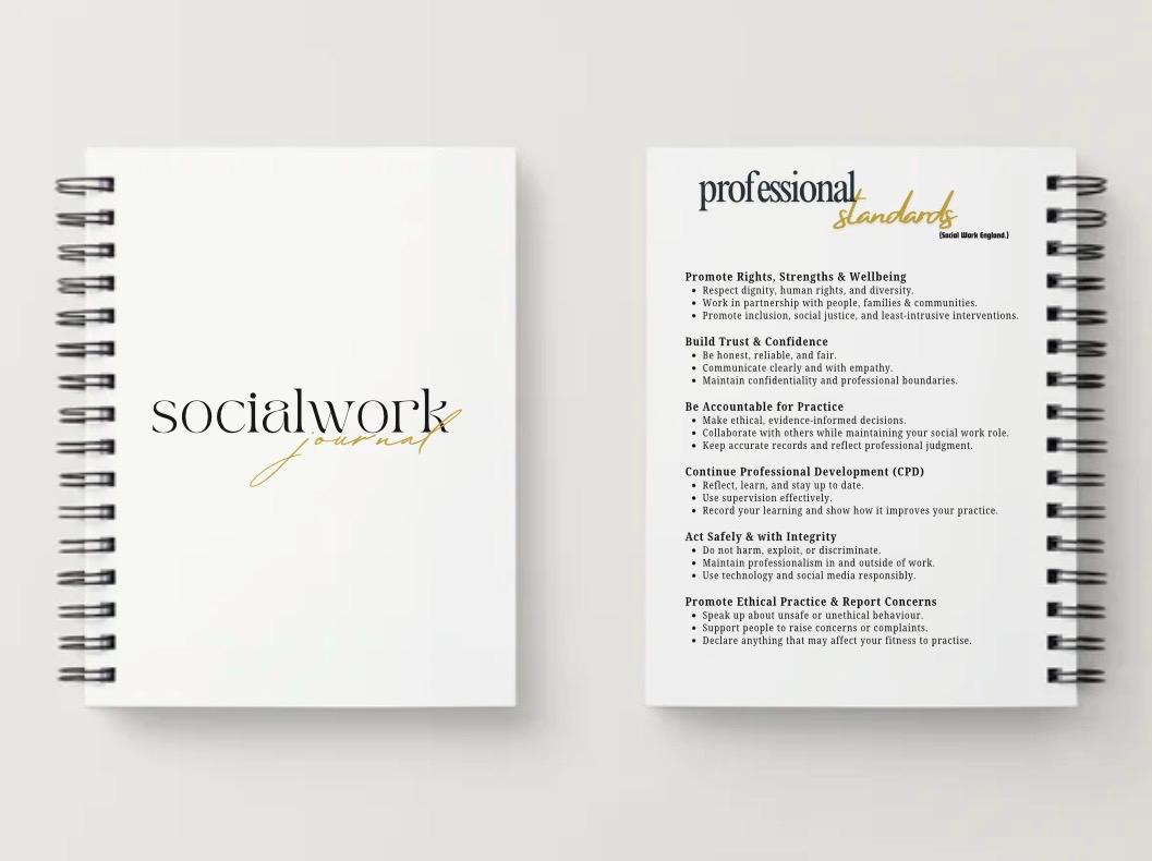 Social Work student journal hardcopy