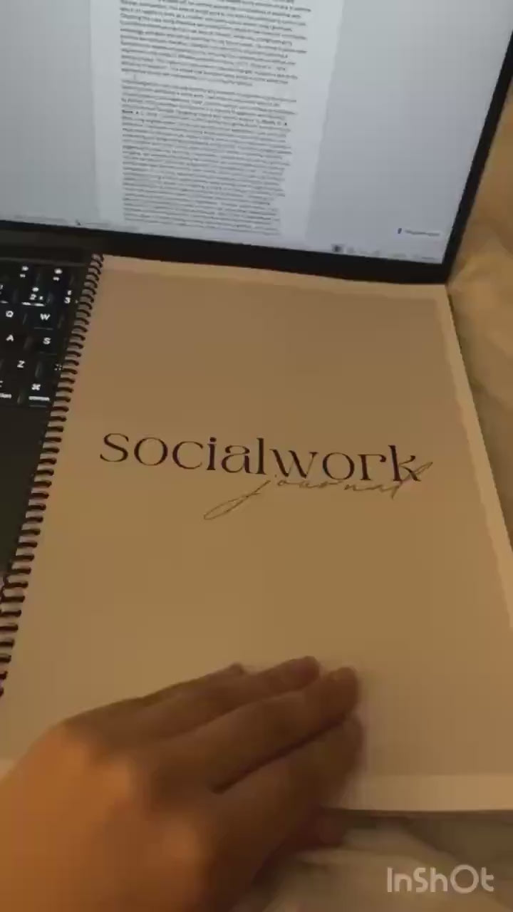 Social Work student journal hardcopy